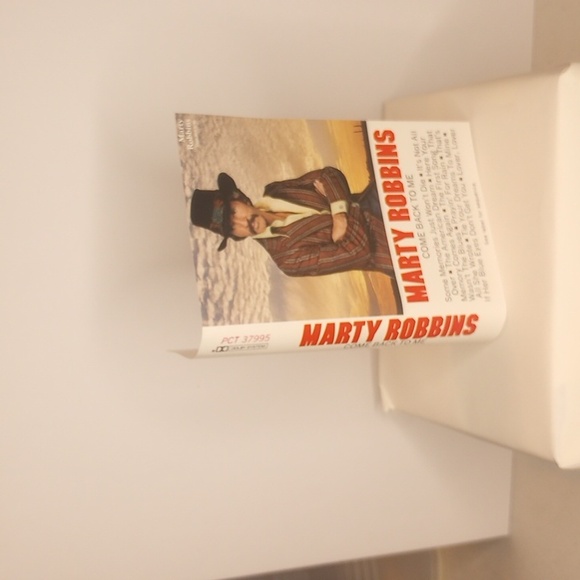 Marty Robbins come back to me vintage cassette tape 1982 CBS inc. - Picture 7 of 8